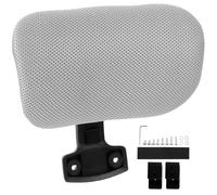 MOLUCKFU Reposacabezas para Silla de Oficina con Cojín Ergonómico Ajustable Altura Accesorio de Soporte Cervical para Sillas de Ordenador Diseño Curvado para Alivio de Cuello