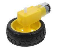 MOLUCKFU Ruedas para Coche Teledirigido Motorreductor DC Kit de Ruedas de Plástico para Robot Chasis Motor de Accionamiento para Juguetes y Proyectos de Coches RC Pequeños Todoterreno