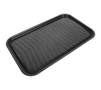MOLUCKFU Sartén Antiadherente para Parrilla 40x24,5 Cm de Hierro para Barbacoa, Plancha Rectangular para Cocinar Pescado y Carne en Estufa, Adecuado para Camping y Uso Doméstico