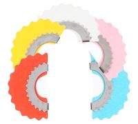 MOLUCKFU Silbatos para Pájaros 5 Piezas Metálicos Colores Juguete Silbato Llamador para Divertir y Practicar al Aire Libre Fiesta Cumpleaños