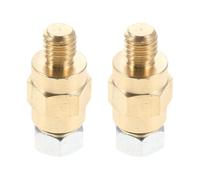 MOLUCKFU Tornillos de Terminal de Batería Lateral de Latón Resistentes la Intemperie con Tuercas de Hierro Adaptador de Poste para Conversión y Extensión Compatible con Vehículos y Equipos