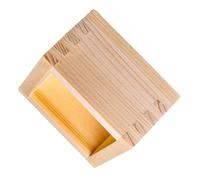 MOLUCKFU Vaso de Sake Cuadrado de Madera Tradicional con Caja Grande para Almacenamiento Diseño Japonés Auténtico para Cultura de Sake y Regalos Familiares