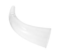 MOLUCKFU Viking Beer Horn Glass Cup Large Glass Drinking Goblet For Cocktails Wine Juice Novelty Crystal Drinkware For Christmas Party And Holiday Celebrations