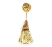 MOLUO Bola Colgante de Encaje con borlas para Cortina, Colgante de Borla pequeña, decoración de Cortina con Pinchos, Accesorios para habitación, 1 ud.