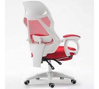 MOLVUS Silla de oficina, silla de escritorio, silla de oficina, ergonómica, giratoria, ajustable, para computadora, respaldo alto, con respaldo (silla) (D)