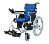 MOLVUS Sillas de ruedas motorizadas, ligeras, inteligentes, plegables, eléctricas, duraderas, material de aleación de aluminio, seguro y fácil de conducir para mayor comodidad