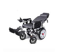 MOLVUS Sillas de ruedas, sillas de ruedas, silla de ruedas plegable portátil, silla de ruedas inteligente para ancianos discapacitados, adecuada para uso doméstico y exterior, silla de ruedas/batería