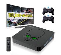 MOLVUS Super Console x King Consola de Juegos Retro Consola de Videojuegos Plug-Play para TV Más de 110,000 Juegos incorporados Tarjeta SD de 256G