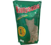 MOLY Arena de Bentonita para Gatos Kittysand de Arcilla Natural 5 Kg - Aglomerante Biodegradable