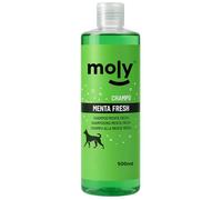 MOLY Champú para Perros Menta Fresh Antiparásitos 500ml | Champu Concentrado Perros Protección Frente Pulgas, Garrapatas, Piojos y Mosquitos | Champú Olor Mentolado Adaptado al PH