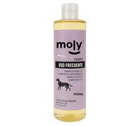 MOLY Champú para Perros Uso Frecuente 500ml | Champu Acondicionador con Provitamina B5 para Mascotas | Pelo Suave y Brillante | Aroma Fresco Duradero | Ideal para Todas Las Razas