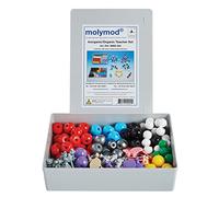Molymod MMS-004 Modelo molecular de química inorgánica/orgánica, conjunto de profesores (108 partes del átomo)