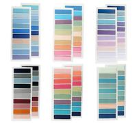 Molyorch 2400 Pieza Transparentes Pestañas Marcapaginas, Marcadores Adhesivos Índice Pestañas, Indices Adhesivos Sticky, para Notas de Estudio, Leyendo libros, Etiquetas de Archivo