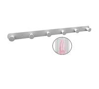 Molyorch Percheros Pared Blanco Adecuado, Perchero con 6 Ganchos, Percheros Pared Diseño, Dormitorios Modernos Perchero, para Toallas Baño, Ropa Dormitorio, Paños Cocina