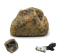 Molyorch Piedra con compartimento secreto, escondite para llaves al aire libre, la mejor solución para llaves de repuesto alrededor de la casa, ocultar dinero en casa