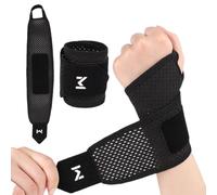 MOLZINY 1 par Muñequera Deportiva Gimnasio Muñequera Izquierda Derecha Fitness Tobillera Muñeca Transpirable Soporte para Muñeca Unisex para Hombre Mujer