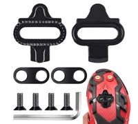 MOLZINY 2 Piezas Calas Tacos de Bicicleta para Shimano SPD Calas para Pedales Autobloqueantes de Bicicleta Compatible con Pedales Tipo Tacos de Pedal de Bicicleta para Ciclismo de Montaña Carretera