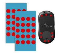 MOLZINY 40 Piezas patines de ratón Almohadillas de Desplazamiento pies de ratón ultra rápidos ratón Dot Skate bordes redondeados propiedades de deslizamiento perfectas Compatible con Logitech G Pro
