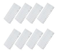 MOLZINY 8 Piezas cubiertas modulares 6TE para cuadro eléctrico Ampliables a 12TE Compatibles con F-Tronic Hager Hensel Tapas ciegas para caja de distribución