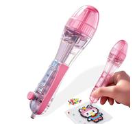 MOLZINY Bolígrafo ergonómico para Cuentas de Planchar para Manualidades DIY, Distribuidor de Cuentas Fusibles para Decoraciones DIY Caseras,interacción Entre Padres e Hijos y artesanía Infantil