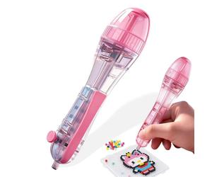 MOLZINY Bolígrafo ergonómico para Cuentas de Planchar para Manualidades DIY, Distribuidor de Cuentas Fusibles para Decoraciones DIY Caseras,interacción Entre Padres e Hijos y artesanía Infantil