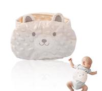 MOLZINY Microondas Calefacción Cinturón de Vientre para Bebés Bolsa de agua caliente para bebé anticólico con relleno natural Cólicos y Gas Alivio Suave Cubierta de Felpa