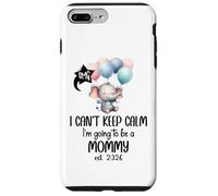 Mom 2026 I Can't Keep Calm I'm Going to Be a Mommy EST 2026 Carcasa para iPhone 7 Plus/8 Plus
