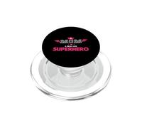 Mom A Real-Life Superhero Celebration PopSockets PopGrip para MagSafe