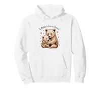 Mom Bear Cub Funny Pregnant Loading Baby Mother Sudadera con Capucha