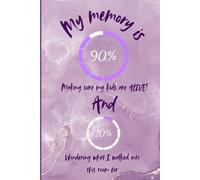 Mom Brain Notebook: A Notebook for Moms Who Have a Million Things to Remember (But Can’t Remember Any of Them)