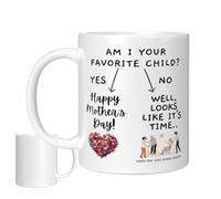 Mom Coffee Mug, Cup Ceramic Coffee, 330ml Authentic Tea Mug Daily Drinkware, Desk Kitchen Beverage Cup for Home Office School Apartment Tea Latte Milk Juice Use 330ml/11oz