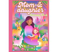 Mom & Daughter colouring book