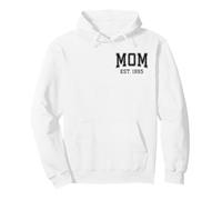 Mom EST 1995 Personalizado Mamá Personalizado Día de la Madre Personalizado Sudadera con Capucha