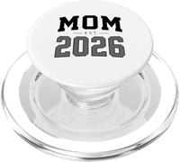 Mom EST 2026 Nueva Madre Padre Recién Nacido Hijo Paternidad PopSockets PopGrip para MagSafe