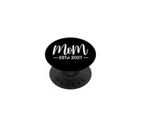 Mom EST 2027 Nuevas mamás y papás emparejando a la Madre para ser 2027 PopSockets PopGrip Adhesivo