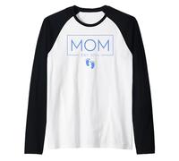Mom Established EST 2024 Niño recién Nacido Mujer Nueva mamá Camiseta Manga Raglan