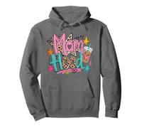 Mom Hood Retro Mama Life Colorful Mother Humor Sudadera con Capucha