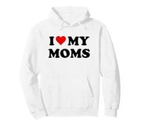 Mom I Love My Moms Pride Two Moms Are Better Than One Mother Sudadera con Capucha