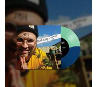 Mom Jeans. - Mom Jeans / Graduating Life - Split (Half Green Half Blue Vinyl) (7") [Vinilo]