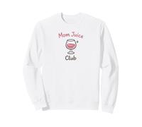 Mom Juice Club Funny Wine Drinking Mothers Humor Design Sudadera