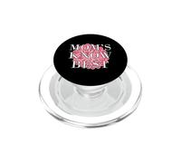 Mom Knows Best Unique Floral Tribute PopSockets PopGrip para MagSafe