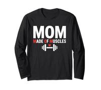 Mom Made of Muscles Strong Emotional Phrase Mama Manga Larga