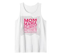Mom Mama Mummy Mother One Person Infinite Love Groovy Mum Camiseta sin Mangas