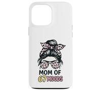 Mom of 67 Moods Funny Cartoon Expression Mom 67 Meme Carcasa para iPhone 13 Pro MAX