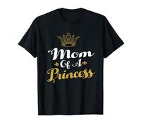 Mom of A Princess Daughter For Mom Happy Mothers Day Camiseta