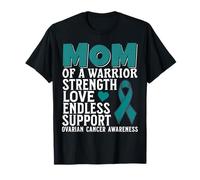 Mom of a Warrior Support Ovarian Cancer Awareness for Women Camiseta