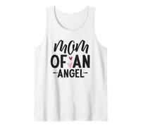 Mom of an Angel - Mujer Mujer Día de la Madre Camiseta sin Mangas
