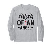Mom of an Angel - Mujer Mujer Día de la Madre Manga Larga