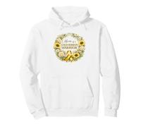 Mom of Golden Ribbon Warrior concienciación sobre el cáncer Sudadera con Capucha