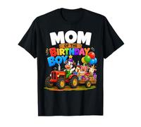 Mom of The Birthday Boy Farm Tractor Party Theme Camiseta